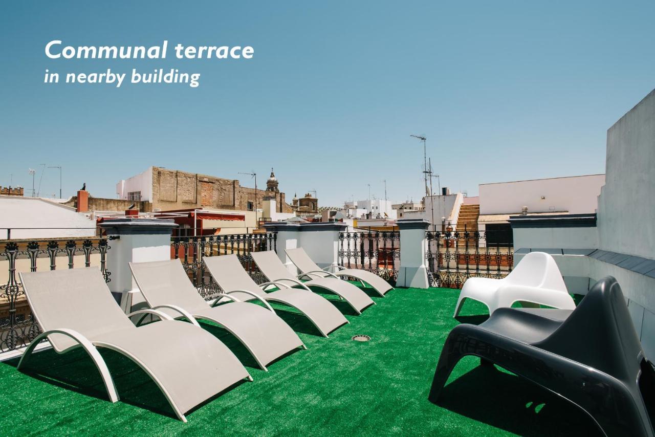 Hostly Rivero 2A Center Loft-Fibre-Communal Terrace-Parking Optional-Cless Sevilla Bagian luar foto